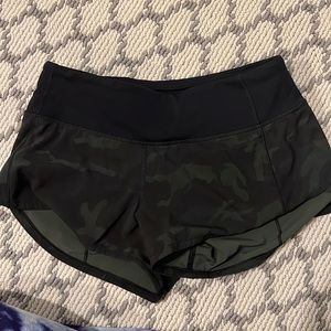 lululemon womenswear speed up high rise shirts